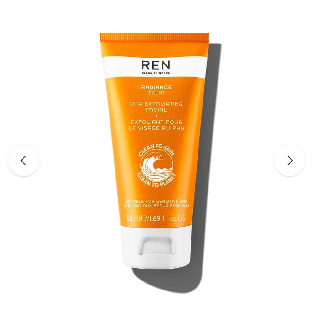 NEW Ren Clean Skincare PHA Exfoliating Facial